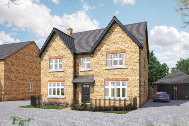 Thumbnail Detached house for sale in "The Sunningdale" at Watermill Way, Collingtree, Northampton