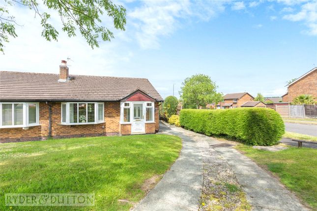 Thumbnail Semi-detached bungalow for sale in Stafford Close, Glossop, Derbyshire