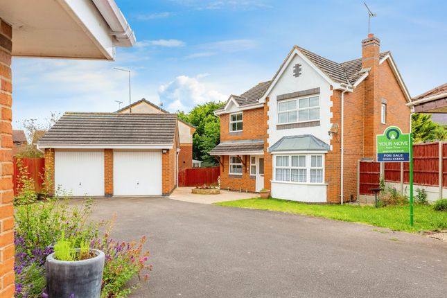 Thumbnail Detached house for sale in Cottesbrooke Gardens, Wootton, Northampton