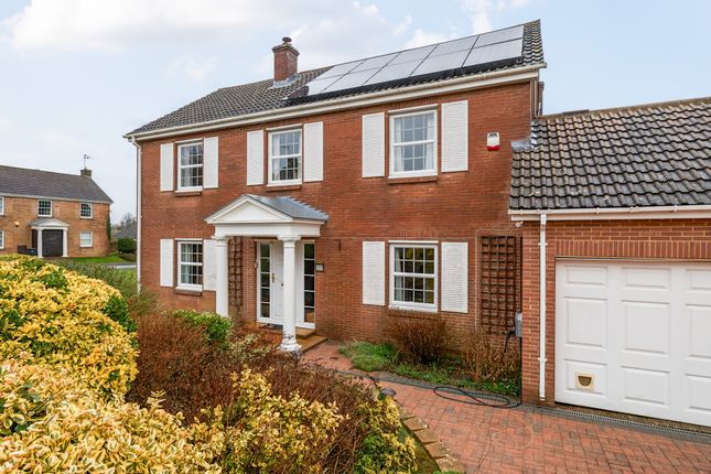 Thumbnail Detached house for sale in Burdock Close, Goodworth Clatford, Andover