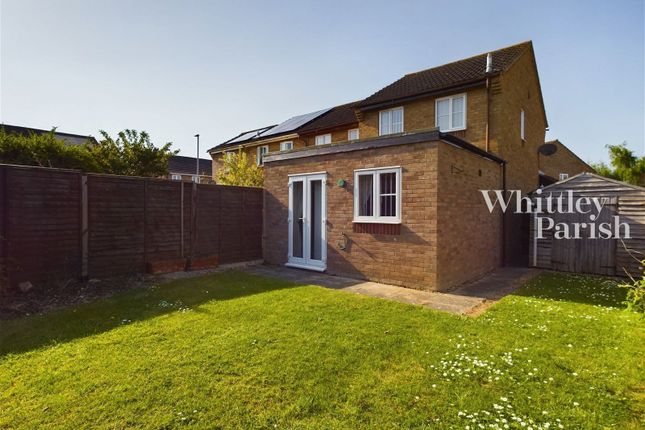 Thumbnail End terrace house for sale in Suffield Close, Long Stratton, Norwich