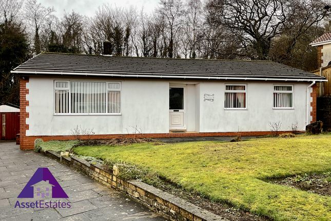 Thumbnail Detached bungalow for sale in The Paddocks, Brynithel, Abertillery