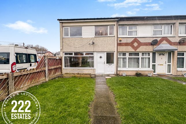 Thumbnail End terrace house to rent in Greenwood Crescent, Warrington