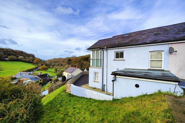 Semi-detached house for sale in Hill Side, Llanychaer, Fishguard