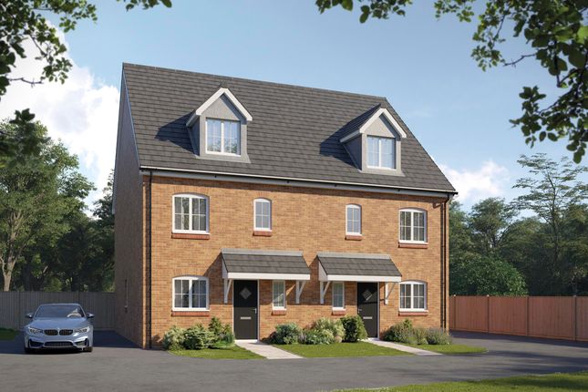 Thumbnail Semi-detached house for sale in "The Veronica" at Mason Road, Shortstown, Bedford