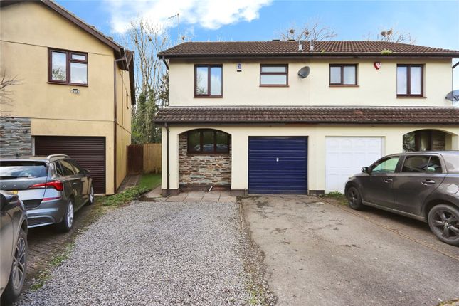 Thumbnail Semi-detached house for sale in Woodland Close, Barnstaple