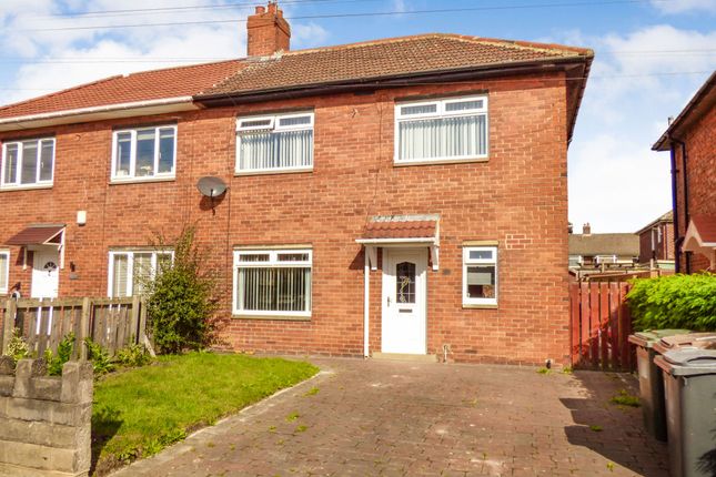 Thumbnail Semi-detached house to rent in Hillary Avenue, Forest Hall, Newcastle Upon Tyne
