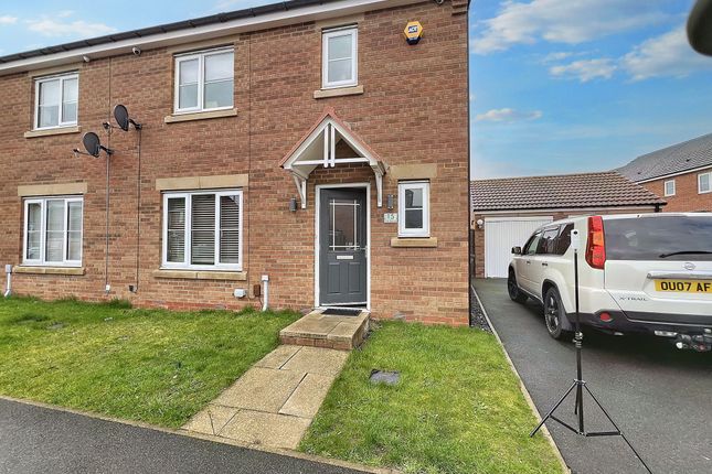 Thumbnail Semi-detached house for sale in The Risings, Wallsend
