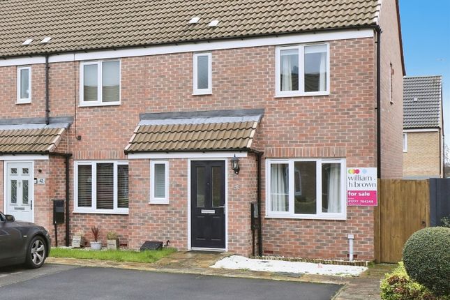 Thumbnail End terrace house for sale in White Park Place, Retford