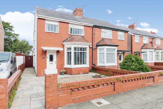 Thumbnail Semi-detached house for sale in Sawley Avenue, Blackpool
