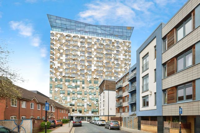Studio flat on Apartment 2218, The Cube West 197,, Wharfside Street, West Midlands, £128,000