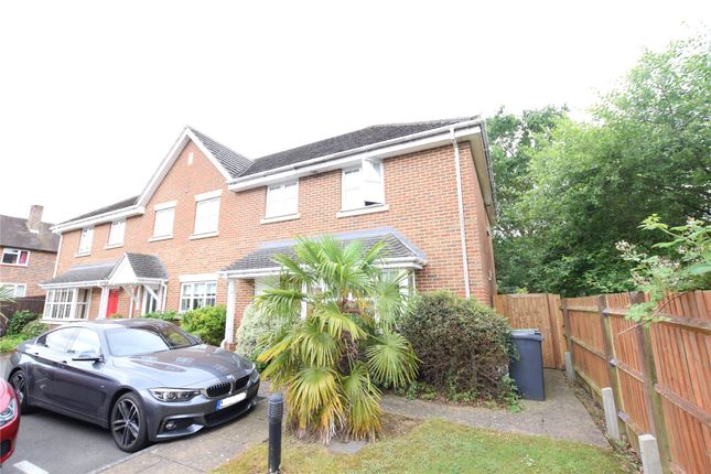 Thumbnail End terrace house to rent in Mountbatten Mews, Camberley, Surrey