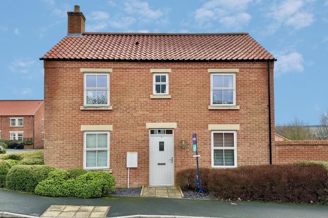 Thumbnail Detached house for sale in Field View Close, Ampleforth, York