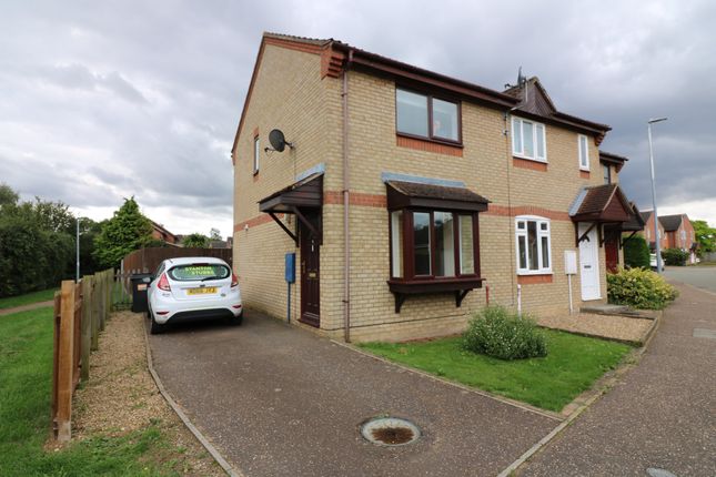 Thumbnail End terrace house to rent in Richmond Road, Long Stratton, Norwich