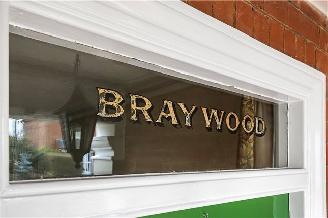 Detached house for sale in Braywood Avenue, Egham, Surrey
