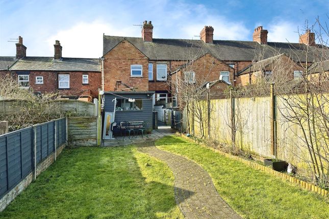 Thumbnail Town house for sale in Nelson Street, Leek, Staffordshire
