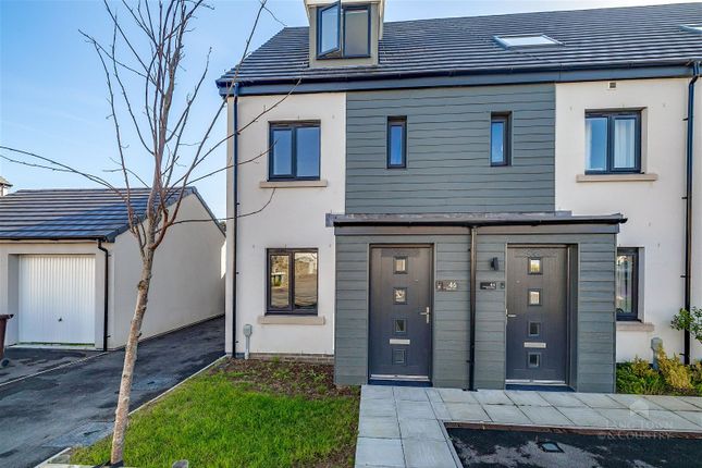 Semi-detached house for sale in Broxton Drive, Saltram Meadow, Plymouth.