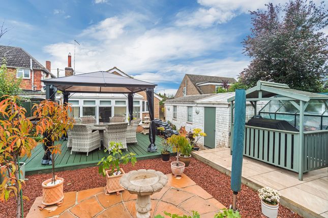 Detached bungalow for sale in Denford Road, Ringstead, Northamptonshire