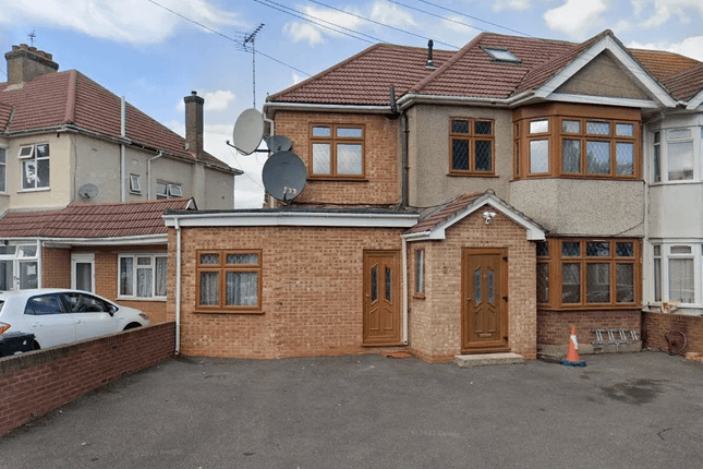 Thumbnail Semi-detached house to rent in Morland Gardens, Southall