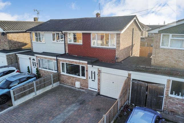 Thumbnail Semi-detached house for sale in Byron Close, Canvey Island