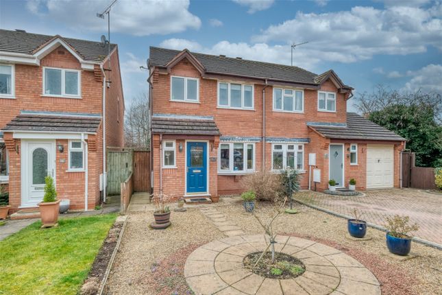 Thumbnail Semi-detached house for sale in Earls Close, Webheath, Redditch