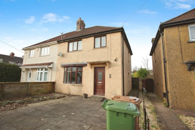 Thumbnail Semi-detached house for sale in Celyn Avenue, Caerphilly