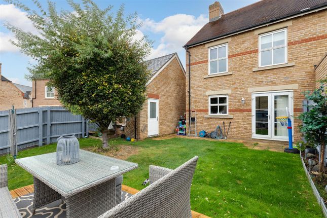 Semi-detached house for sale in Bronte Avenue, Fairfield, Hitchin, Herts