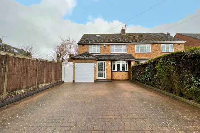 Thumbnail Semi-detached house for sale in Rushleigh Road, Shirley, Solihull