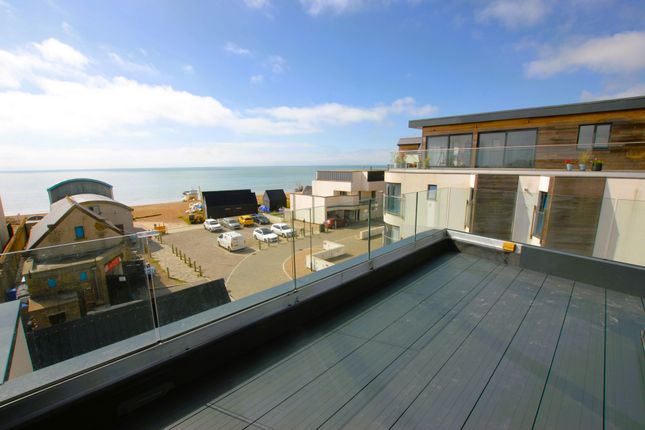 Thumbnail Penthouse for sale in Range Road, Hythe