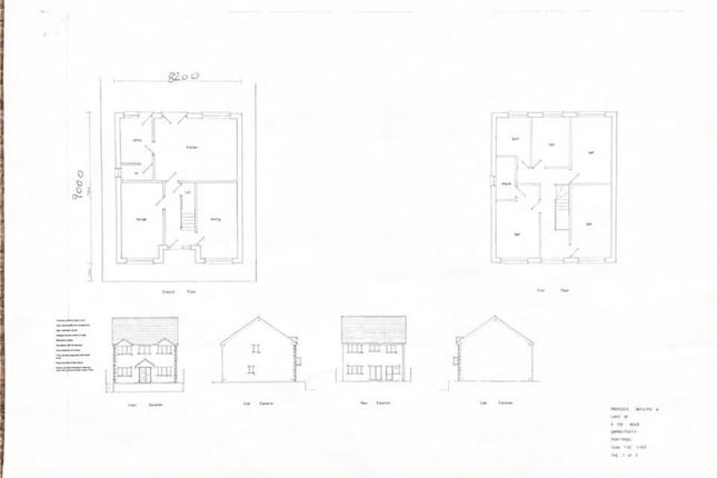 Thumbnail Detached house for sale in Building Plot, Top Road, Garndiffaith, Pontypool