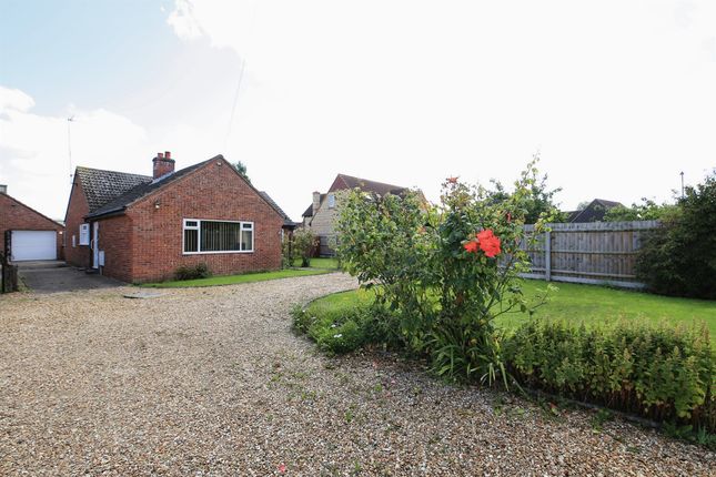 Detached bungalow for sale in Glatton Road, Sawtry, Huntingdon