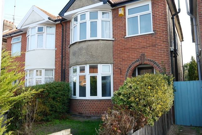 Thumbnail Semi-detached house to rent in Nelson Road, Ipswich, Suffolk