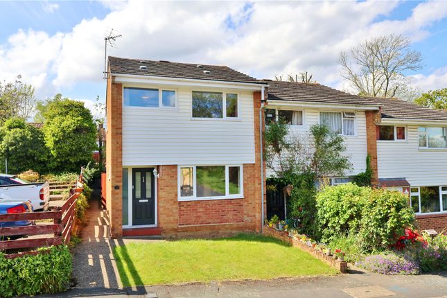 Thumbnail End terrace house for sale in Woodside Close, Knaphill, Woking, Surrey