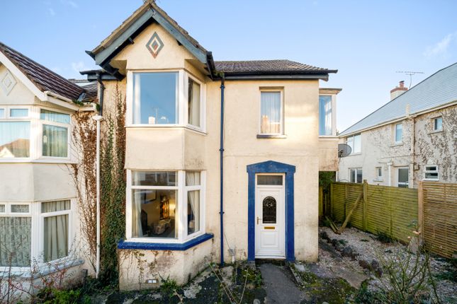 Thumbnail Semi-detached house for sale in Leys Road, Torquay, Devon