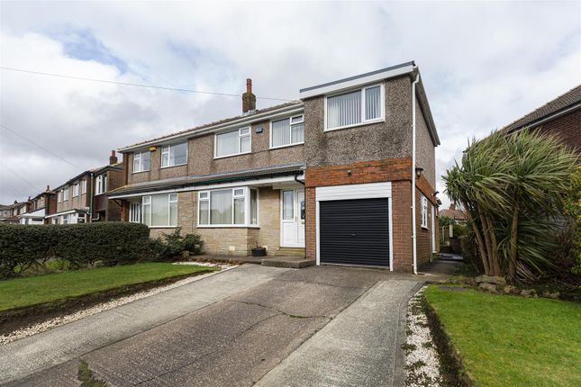 Thumbnail Semi-detached house for sale in Deer Croft Avenue, Salendine Nook, Huddersfield