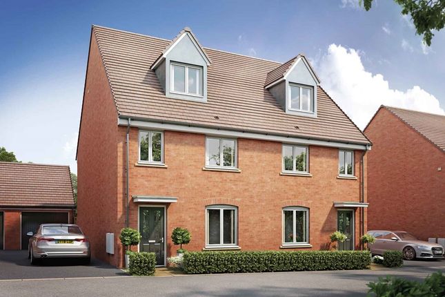 Thumbnail Semi-detached house for sale in "The Elliston - Plot 75" at Fishers Green, Stevenage