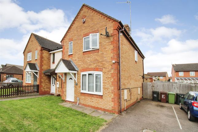 Semi-detached house for sale in Waltham Close, Corby