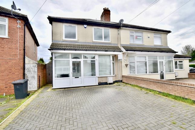 Thumbnail Semi-detached house for sale in The Circle, Evington, Leicester