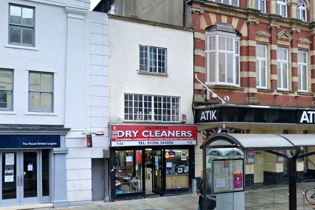 Retail premises to let in High Street, Colchester