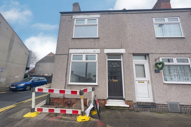 Thumbnail End terrace house to rent in Padley Hill, Mansfield, Nottinghamshire