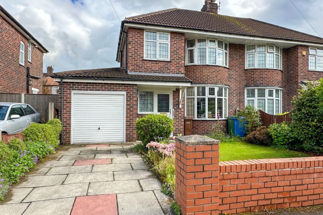 Thumbnail Semi-detached house for sale in Ranworth Avenue, Heaton Mersey, Stockport