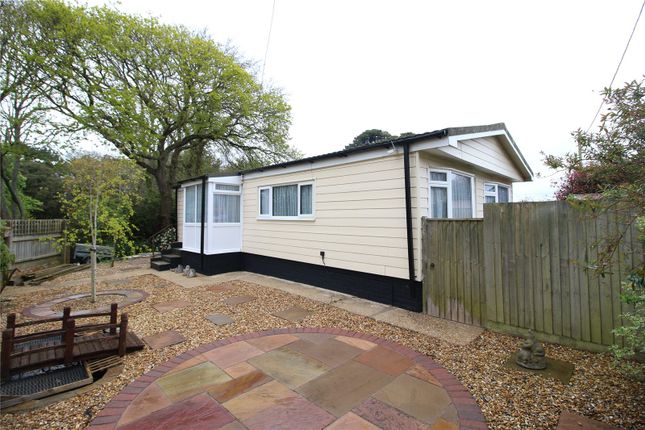 Thumbnail Mobile/park home for sale in Naish Estate, Barton On Sea, Hampshire