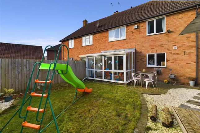 Semi-detached house for sale in Foxwell Drive, Hucclecote, Gloucester, Gloucestershire