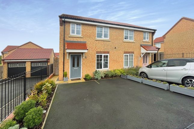 Semi-detached house for sale in Poppy Fields Close, Stainton, Middlesbrough