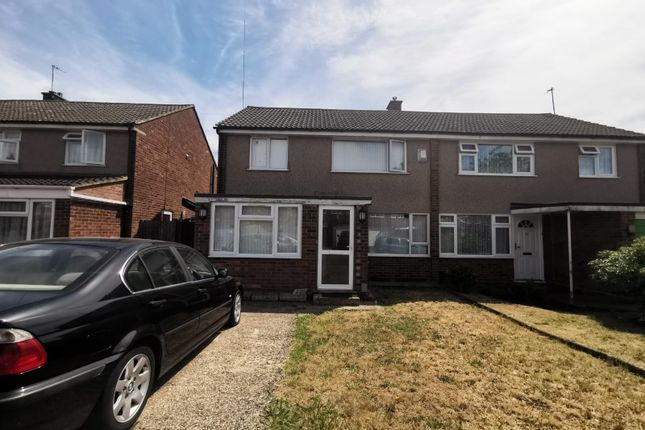 Thumbnail Semi-detached house to rent in Ormesby Way, Bedford
