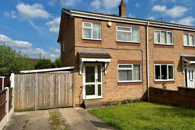 Semi-detached house for sale in Middlegate Field Drive, Whitwell, Worksop