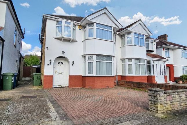 Thumbnail Semi-detached house to rent in Portland Crescent, Stanmore