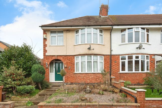 Thumbnail Semi-detached house for sale in Branksome Avenue, Kingsthorpe Hollow, Northampton