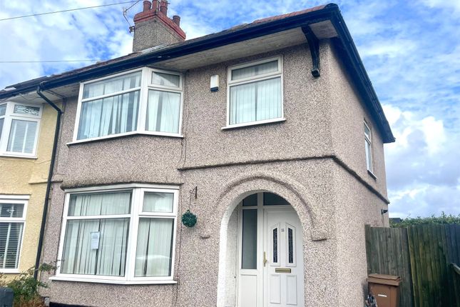 Thumbnail Semi-detached house for sale in Ben Nevis Road, Prenton