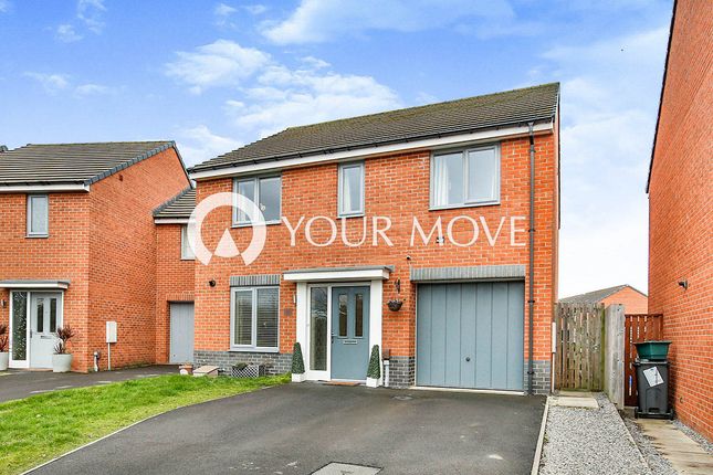 Thumbnail Detached house for sale in Spindle Grove, Darlington, Durham